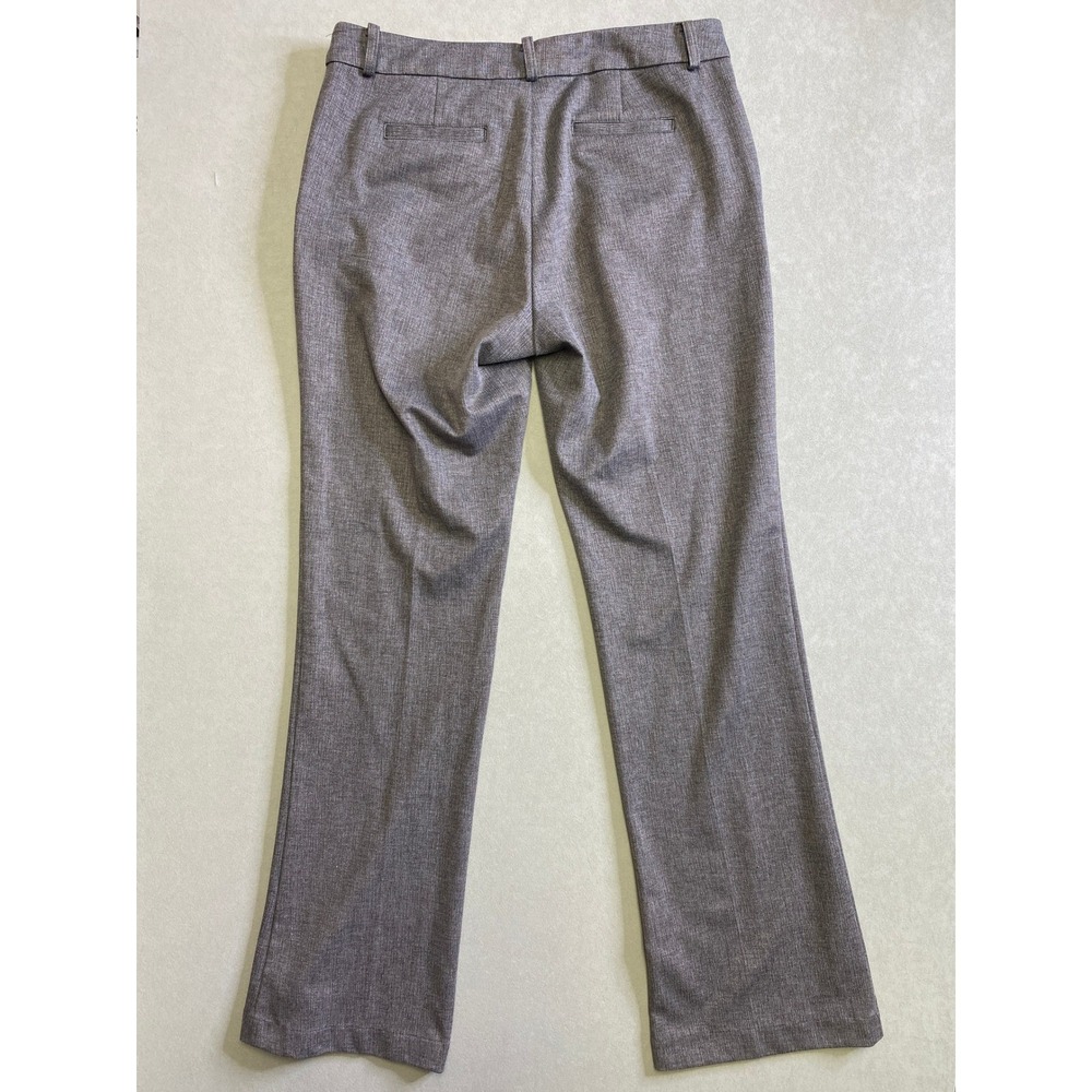 KUT from the Kloth Women Brown Heather Straight Leg Dress Pants SB10302 Size 10 - Picture 7 of 8